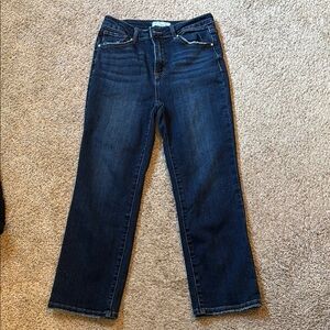 Risen Denim - High Rise Crop Straight